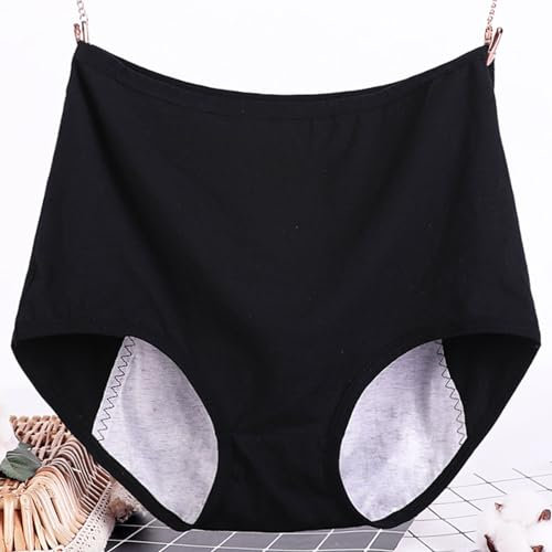 MhaRt Auslaufsichere Schutzhöschen, waschbare Inkontinenzhöschen für Damen, weich und dehnbar mit saugfähigem Bereich vorne, Inkontinenz-Periodenhöschen, elastische Damen-Höschen