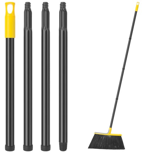 KeFanta Outdoor Broom Replacement Handle, 58 Heavy-Duty Commercial Broom Handle Refills (Not Include Broom Head)