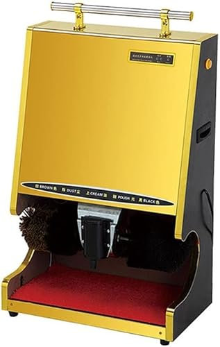 AUOTR Shoe Polisher Machine, Electric Shoe Shine Machine Automatic Shoe Shine Shoe Polishing Machine Automatic Horizontal Induction Shoe Cleaning Machine(Style 2)