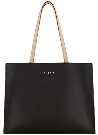 bugatti Ella Business System Bag - elegante Aktentasche mit 13-Zoll-Laptopfach in Dunkelbraun