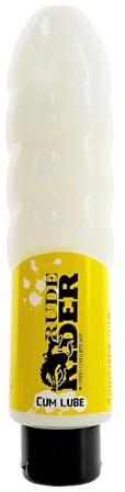 Rude Rider Cum Lube, 175 ml Kunstsperma Gleitmittel auf Wasserbasis, Gleitgel in Sperma-Optik, Gel für Sex, künstliches Sperma, Made in Deutschland, unparfümiert