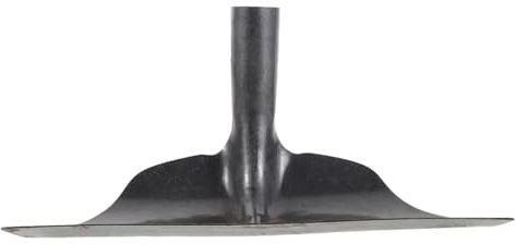 Toyvian Paletta Per Letame in Acciaio Al Manganese 30 Cm, Rastrello Raschietto Per Pulizia Stalle Bovini e Cavalli, Utensile Multiuso Per Cortile Agricolo e Allevamento