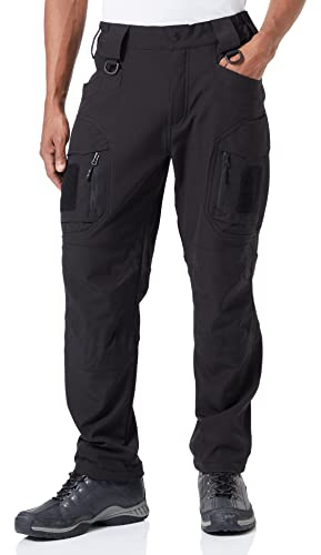 Miltec Softshell byxor Assault svart 902