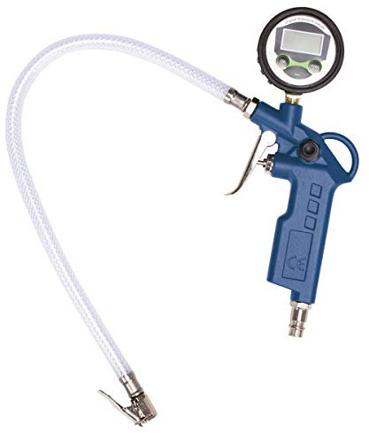 SCHEPPACH Reifenfüller digital Druckluftprüfer Manometer Reifendruckpistole