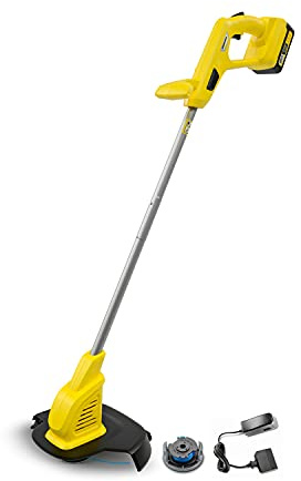 Kärcher 18V Battery-Powered Grass Trimmer LTR 18-25 Battery Set, Incl. 18V Battery and Charger, Power: 300 m, Cutting Speed: 9500 rpm, Cutting Diameter: 25 cm, Thread Diameter: 1.6 mm