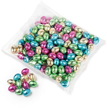 Simón Coll - Huevos de Pascua de Chocolate con Leche rellenos de delicioso Praliné de Avellanas - Bolsa de 1Kg