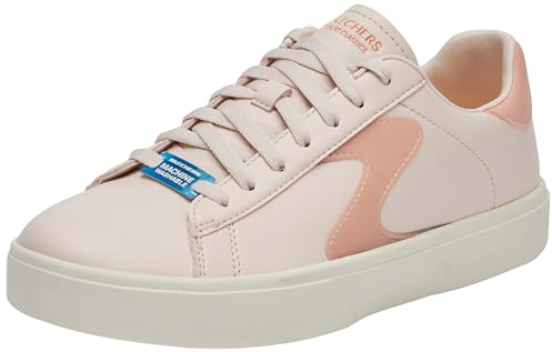 Skechers Eden LX Top GradeEDEN LX Top Grade para Mujer, Rosa Duraleather Ribete Natural, 36.5 EU