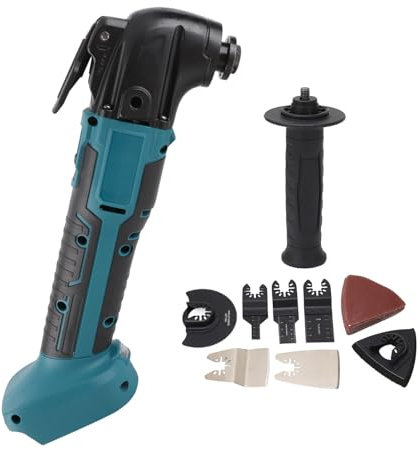 Oszillierender Werkzeugsatz, oszillierende Multitool-Säge mit 6000–20000 U/min, Multitool-Sägeblätter, Tragetasche, Schleifpapier für BL1830 BL1840 BL1815 BL1815N