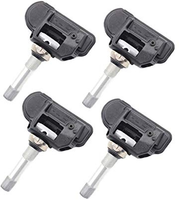 Pizgear 4 Unidades de sensores TPMS, Sistemas de Control de presión de neumáticos for Mercedes, W221 0009051804 A0009051804 Sensor TPMS