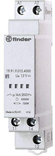 Finder Serie 19 – Interfaccia modulare 12 V AC/corrente continua