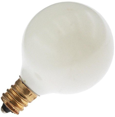 Industrial Performance 10G12/W 130V, 10 Watt, G12.5, Candelabra Screw (E12) Base Globe Light Bulb (1 Bulb)