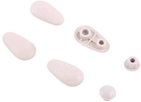 Sanitop-Wingenroth Abattant de WC n ° 44, 1 pièce, blanc, tampon 64920 9