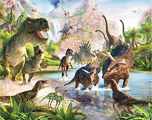 YSCOLOR Diamant Painting Handarbeiten 5D Diamant Stickerei Tier Volle 2019 DIY Diamant Malerei Dinosaurier Harz Diamant Mit Bild Wohnkultur 30X40cm