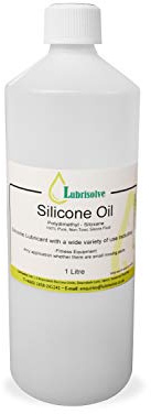Silicone Oil 100% Pure Clear & Non-Toxic Use for Fitness Equipment, Moving Parts (1 litre)