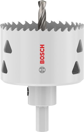 Bosch 1x Multi Material arbored Hole Saw | for Steel, Drywall, Ø 64 mm, Professional Accessory Drill Driver