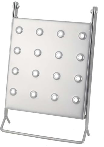 YILIKISS Heavy Duty Ladder Work Platform, Foldable Anti Slip Ladder Shelf, 30 x 26.5 cm, Holds 150 KG