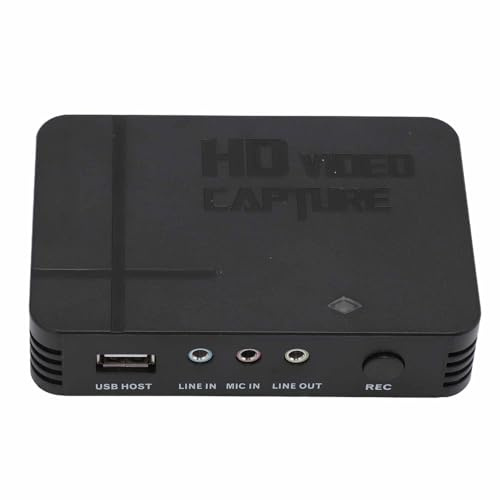Annadue Scheda di Acquisizione, Dispositivo di Acquisizione Video USB HDMI, Videoregistratore 1080P 30fps per Giochi, Trasmissioni, Videoconferenze
