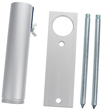 HANABASS 1stück Aluminium Parasol Spike Für Garten Und Strand Einsetzen Leicht Und Tragbar Geeignet Für Schirme Für Outdoor-aktivitäten Und Bootsicherung