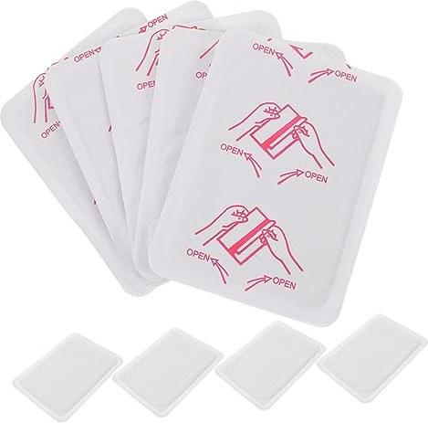 Compresa Térmica Autocalentable 20 Piezas para Abdomen Blanco | Uso Doméstico en Invierno Frío, Formato Fino y Ligero, Ayuda para Cuerpo y Barriga