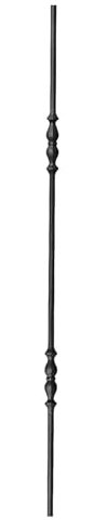 shivler Zaunelemente Gartentor Metallzaun Zäune Zaundekoration Zaunpfosten Balkonverkleidung Set Verschiedene Muster (950mm - 11.017.02/4 Stück)