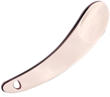 Applicatore per crema per gli occhi, cucchiaio per il trucco | Spatola compatta per la cura della pelle in crema riutilizzabile con dente a forma di cucchiaio,Cucchiaio per crema in lega di zinco, spa