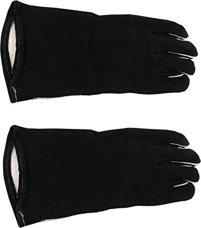 Cabilock Scald Barbecue Gloves Outdoor Camping Glove for Grilling for Kitchen Use Practical Oven Mitt for Cooking
