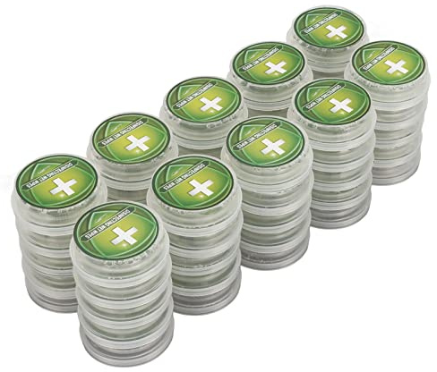 Appuyez sur les Lingettes de Nettoyage à la Main - Serviette Mouillée Jetable Pratique et Portable pour les Voyages - Appuyez Individuellement sur Lingettes Humides Sûr pour Types de Peau 50pcs