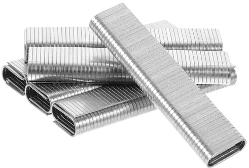 Grapas Acero al Carbono Plata 1000 Piezas para Tapizado