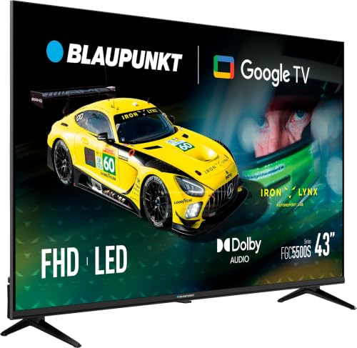 BLAUPUNKT Smart TV 43 Full HD LED, Google TV, Dolby Audio, HDMI 43FGC5500S