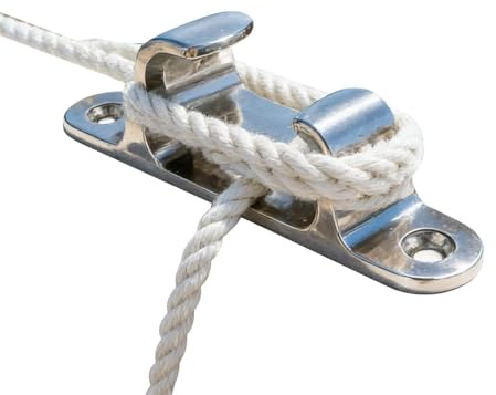 Passacavi per Barche in Acciaio Inossidabile | Hardware per Guide Cime Nautiche,Caviglie di prua per coperta di barche,per Attracco, Navigazione Offshore, Acqua Salata, Yacht, Campeggio e Turismo
