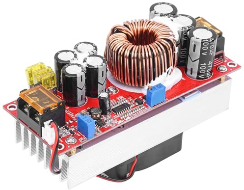 Nikou Stabilizzatore Tensione DC-DC 10-60V a 12-97V 1500W 30A Modulo Convertitore Boost