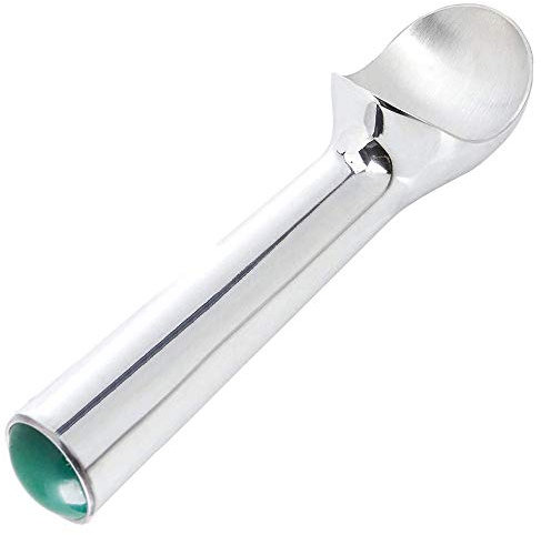 BarBits Ice Cream Scoop Dipper - Colour Coded with Liquid Filled Handle - (Hand Wash Only) - Green