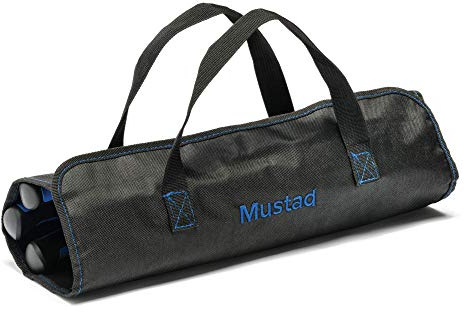 Mustad Kit de couteaux 3 pièces + aiguiseur