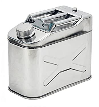 Recipientes para gasolina Bote de gasolina de 5L, 10L para almacenamiento de combustible Recipiente de aceite diesel Bote con pico vertedor para gasolina y diesel, Aprobado para gasolina / diesel （A