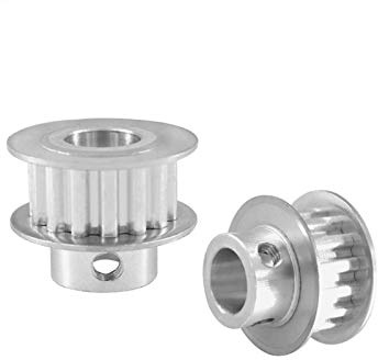 bizofft 2 STÜCKE XL 14T Zahnriemenscheibe 5/6/6,35/7/8/10/12mm Bohrung Lager Riemenscheibe 11mm Riemenbreite Aluminium Motor Riemenscheibe (Color : 12mm, Size : 11mm)