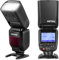 NEEWER NW700-N Blitz TTL Flash Speedlite Kompatibel mit Nikon DSLR Kameras, 1/8000s High Speed Sync, 1/1-1/256 Ausgang, TCM Funktion, 230 volle Blitzleistung, 0,1-2,7s schnelles Recycling Blitzlicht