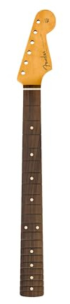 Fender Vintera II 60's Stratocaster Neck, 21 Vintage Tall Frets, Rosewood, C Shape