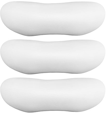 Sxmprail 3-Pack 77444 Spa Neck Pillow for Hot Spring Hot Spot spas 2011 to 2019, 11.2 L x 4 W, Cool Gray Hot Tub Spa Head Rest Pillows for Watkins Five Years Free Replacement