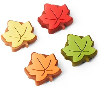 Thumb Grip Caps Compatible with Nintendo Switch, Cozy Leaves Jostick Caps for Nintendo Switch Lite/OLED, Silicone Joycon Grips Cover Switch Accessories-4PCS Sage Green/Fall Cozy Gaming