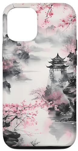 Sakura Fleur de cerisier japonaise Coque pour iPhone 12/12 Pro