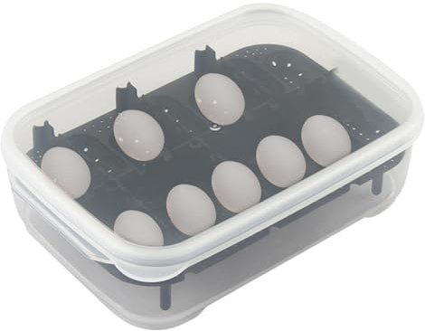 Reptilien-Brutkasten, 14 Fächer, Gecko-Schlüpfbox, transparenter Lebensraum für Transport, Klettern, Spinne, Skorpion, Zuhause, Outdoor, Damen, Herren, Züchter