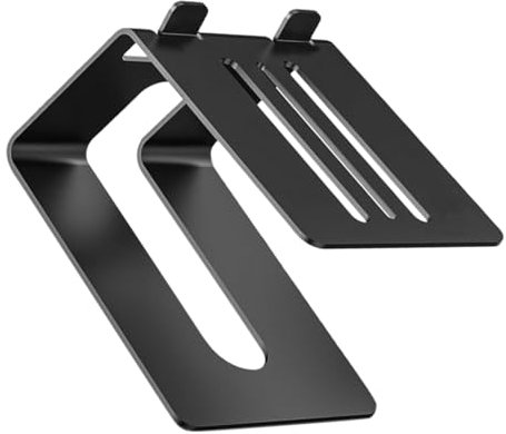 EPIGEIST Desktop Lautsprecherständer aus Metall Stabiler Riser für Kleine und Mittelgroße Lautsprecher Design mit Praktischer Oberfläche für PC und Schreibtisch