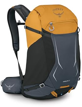Osprey Hikelite Unisex-Wanderrucksack, 32L, Tungsten-Yellow