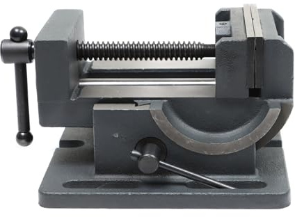 0-90 Degree Tilt Angle Vise, 4 Inch Drill Press Tilting Angle Vise for Machine Tool Machining