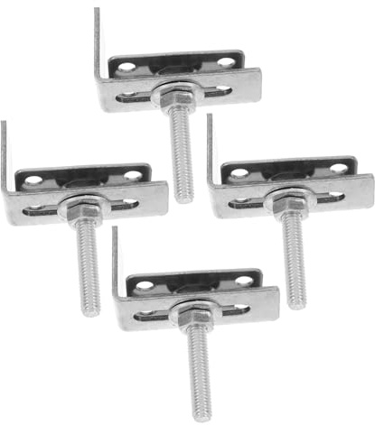 Hemobllo Lot De 4 Fixations Pour Lavabo Sous Plan Clips De Fixation Pour Évier Clips De Montage Pour Évier Sous Plan De Vanité