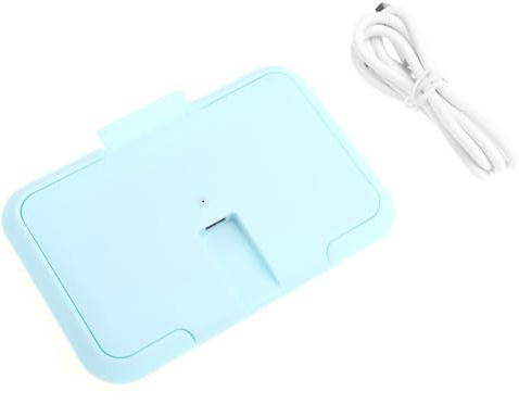 DOITOOL Portatile Umidificate Umidi Scalda a Bebè per Design e Salviette Riscaldato Consumo Abs, Riscaldatore Tessuti Uso Domestico e Auto