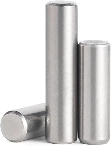 Dowel Pin Cylindrical, 10pcs M3 Stainless Steel Cylindrical Pin Locating Dowel, Length 6MM 304 Fixed Shaft