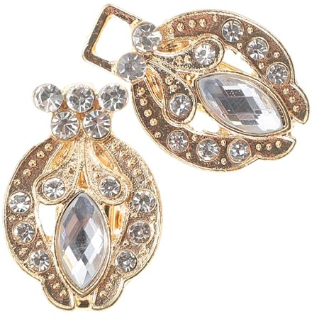 Levemolo Broche Vintage Dorado de Aleación de Zinc para Capas y Camisas, Pinza Funcional para Suéter, Accesorio para Estilo Moderno y Sofisticado
