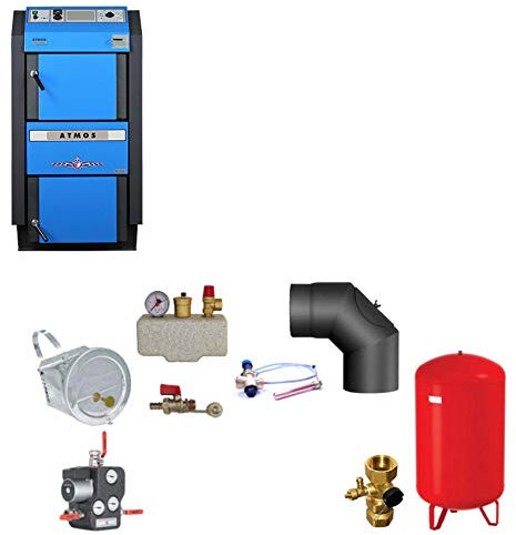 ATMOS Scheitholzvergaser | DC40GSE | 40 kW | Komplettset 1