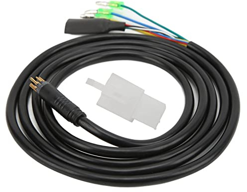 VGEBY 9 Pin Conversion Line, 160cm 9 Pin Motor Convert Extension Cable Waterproof Electric Bicycle Extension Cord E-Bike Motor Extend Cable with Male Connector Ride